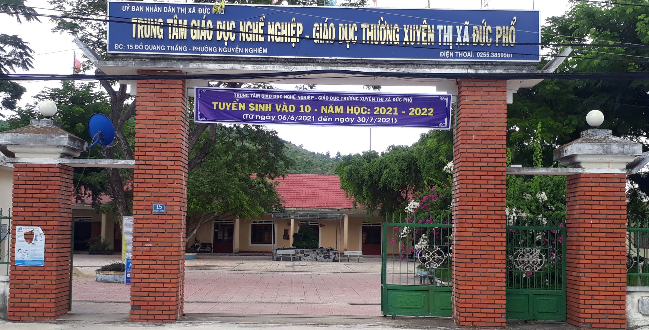TUYỂN SINH VÀ NHẬP HỌC LỚP 10 HỆ GDTX NĂM HỌC 2021-2022